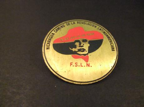Nicaragua Camino de la rovolution Latino Amerikano FSLN ( Sandinistisch Nationaal Bevrijdingsfront van Nicaragua)